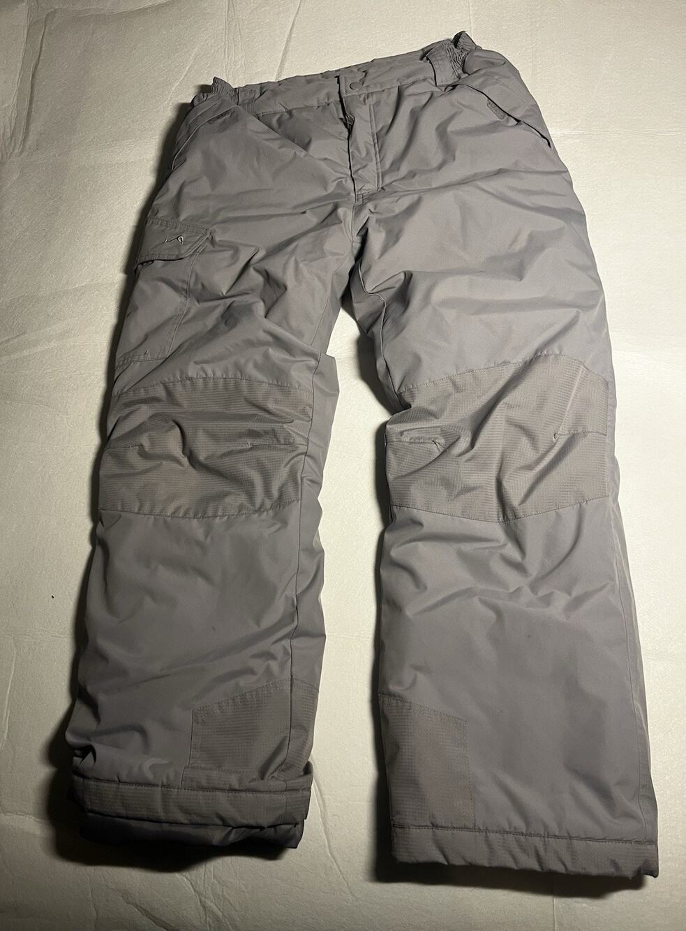 Vertical 9 Youth XL 14-16 Gray Snow Pants Ski Snowboard Insulated 26W 28L